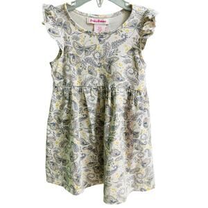 Butterflies and Flowers Tommy Bahama Dress Size 3T EUC